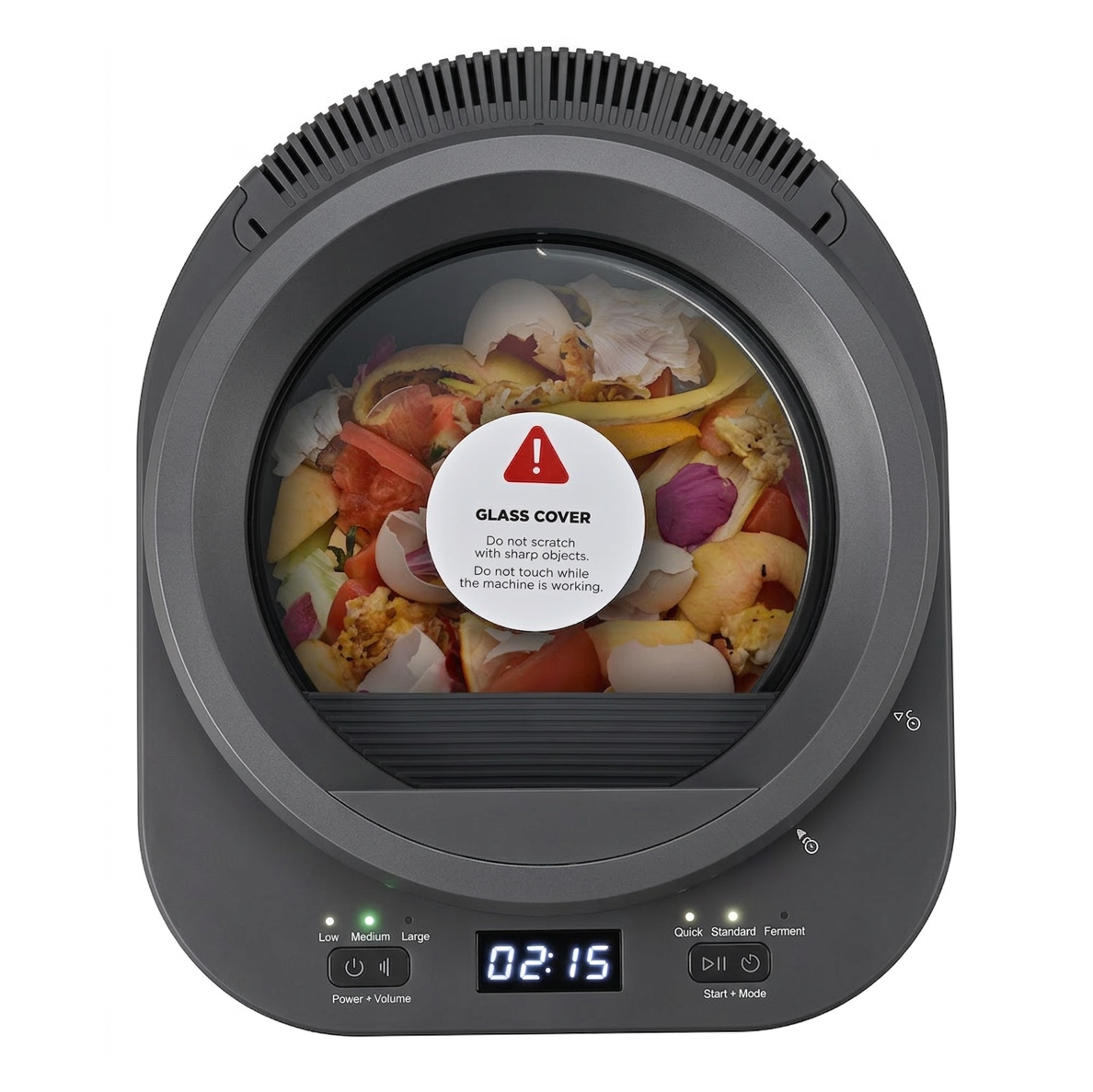 CLEESINK CMP-300 Smart Food Composter | 2.5L Electric Kitchen Waste Composter with 3 Intelligent Modes 